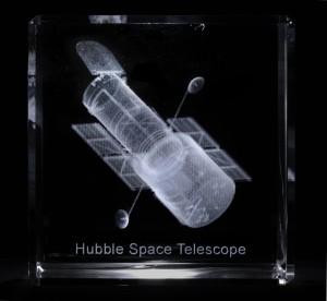 Hubble Telescope Space Blocks cube 